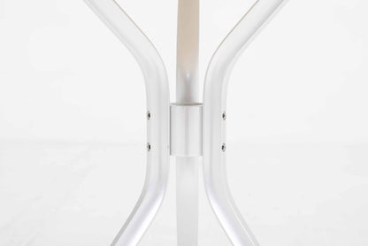 Vintage Gartentisch Alu 3 von Kurt Thut für Seledue in Beige