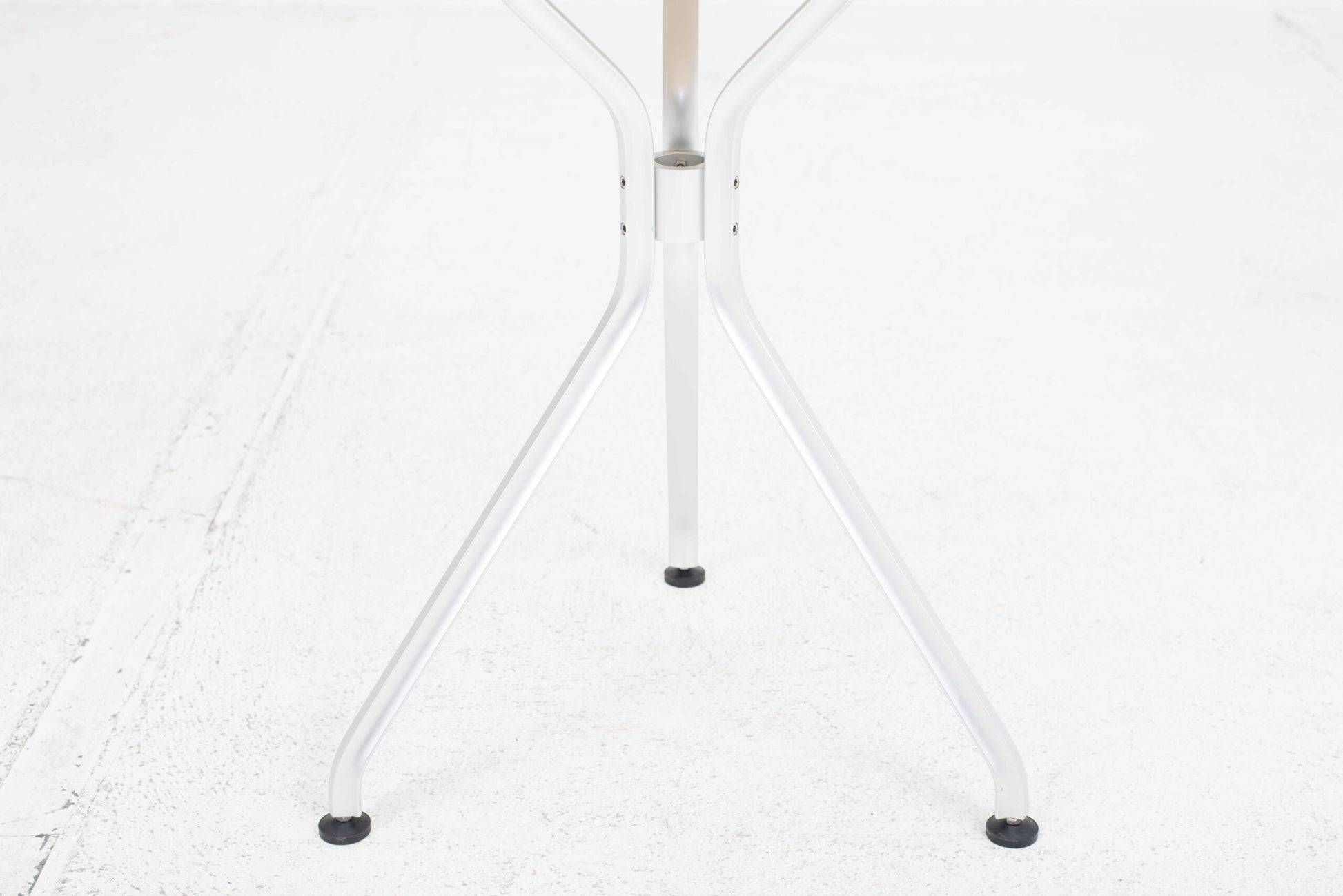 Vintage Gartentisch Alu 3 von Kurt Thut für Seledue in Beige