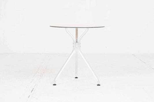 Vintage Gartentisch Alu 3 von Kurt Thut für Seledue in Beige