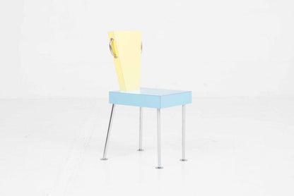 Vintage Stuhl "Seggiolina da Pranzo" von Ettore Sottsass für Studio Alchimia