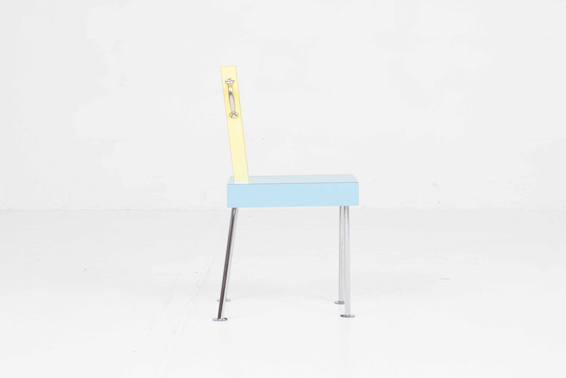 Vintage Stuhl "Seggiolina da Pranzo" von Ettore Sottsass für Studio Alchimia