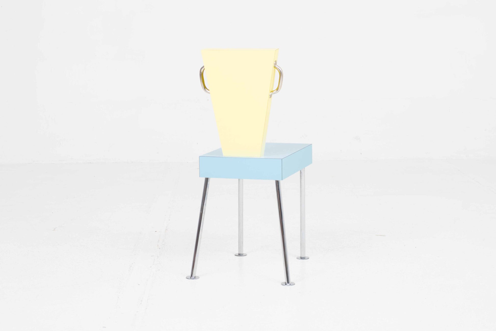 Vintage Stuhl "Seggiolina da Pranzo" von Ettore Sottsass für Studio Alchimia