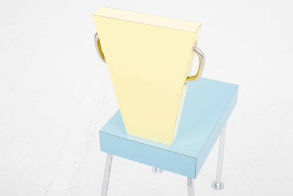 Vintage Stuhl "Seggiolina da Pranzo" von Ettore Sottsass für Studio Alchimia
