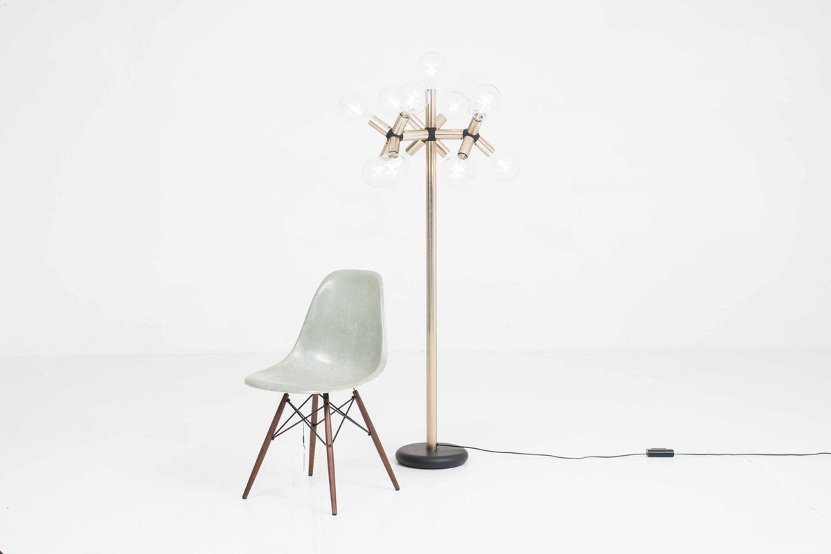 Vintage Stehleuchte Lichtstruktur von Trix und Robert Haussmann für Swisslamps International