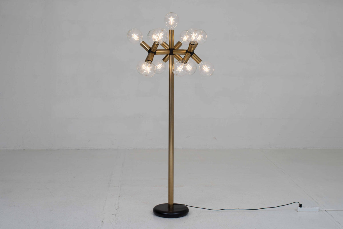 Vintage Stehleuchte Atomic Lamp von Robert und Trix Haussmann für Swisslamps