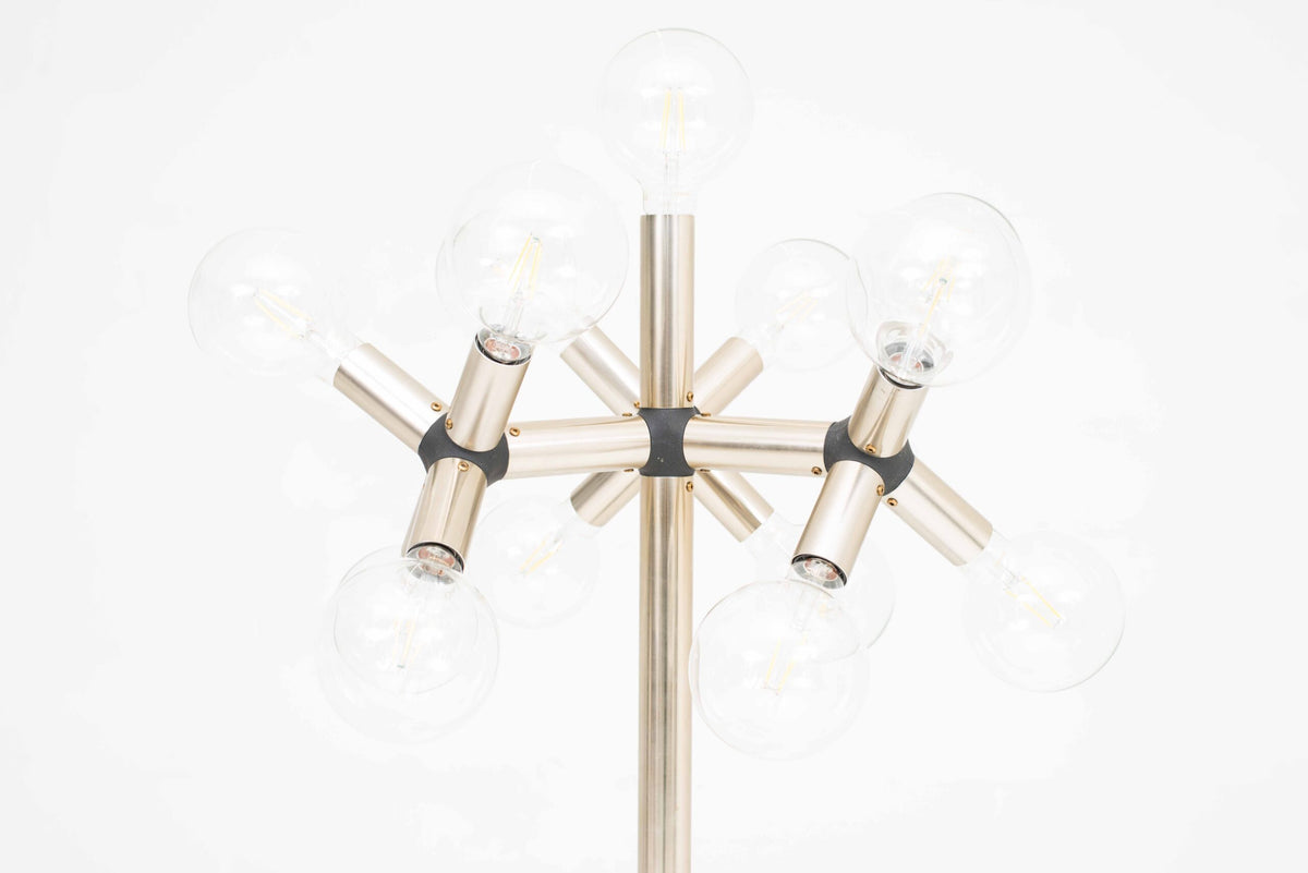 Vintage Stehleuchte Lichtstruktur von Trix und Robert Haussmann für Swisslamps International