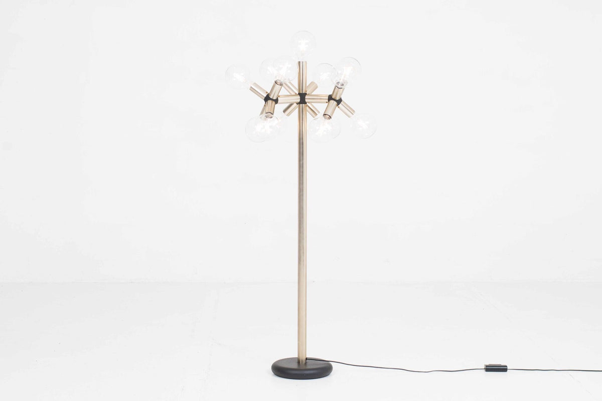 Vintage Stehleuchte Lichtstruktur von Trix und Robert Haussmann für Swisslamps International