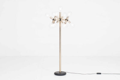 Vintage Stehleuchte Lichtstruktur von Trix und Robert Haussmann für Swisslamps International