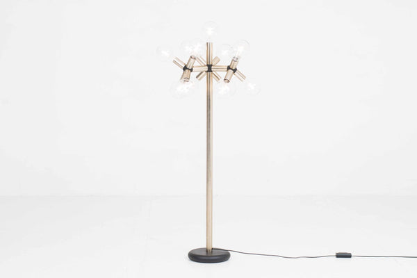 Vintage Stehleuchte Lichtstruktur von Trix und Robert Haussmann für Swisslamps International