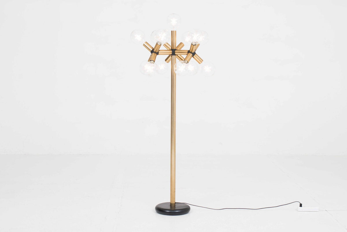 Vintage Stehleuchte Atomic Lamp von Robert und Trix Haussmann für Swisslamps