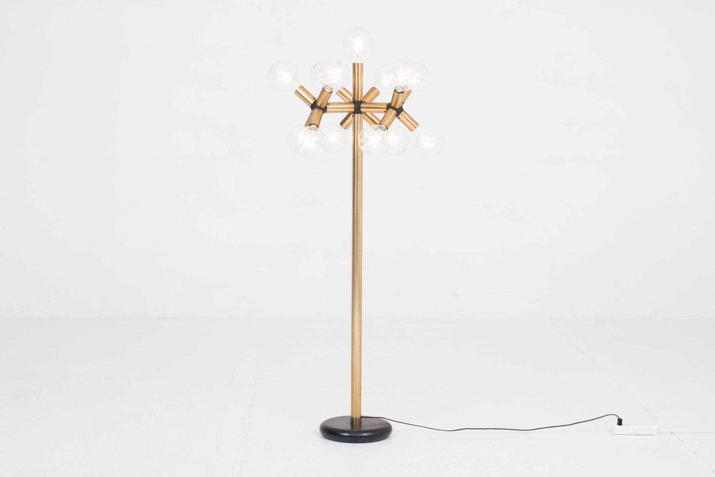 Vintage Stehleuchte Atomic Lamp von Robert und Trix Haussmann für Swisslamps