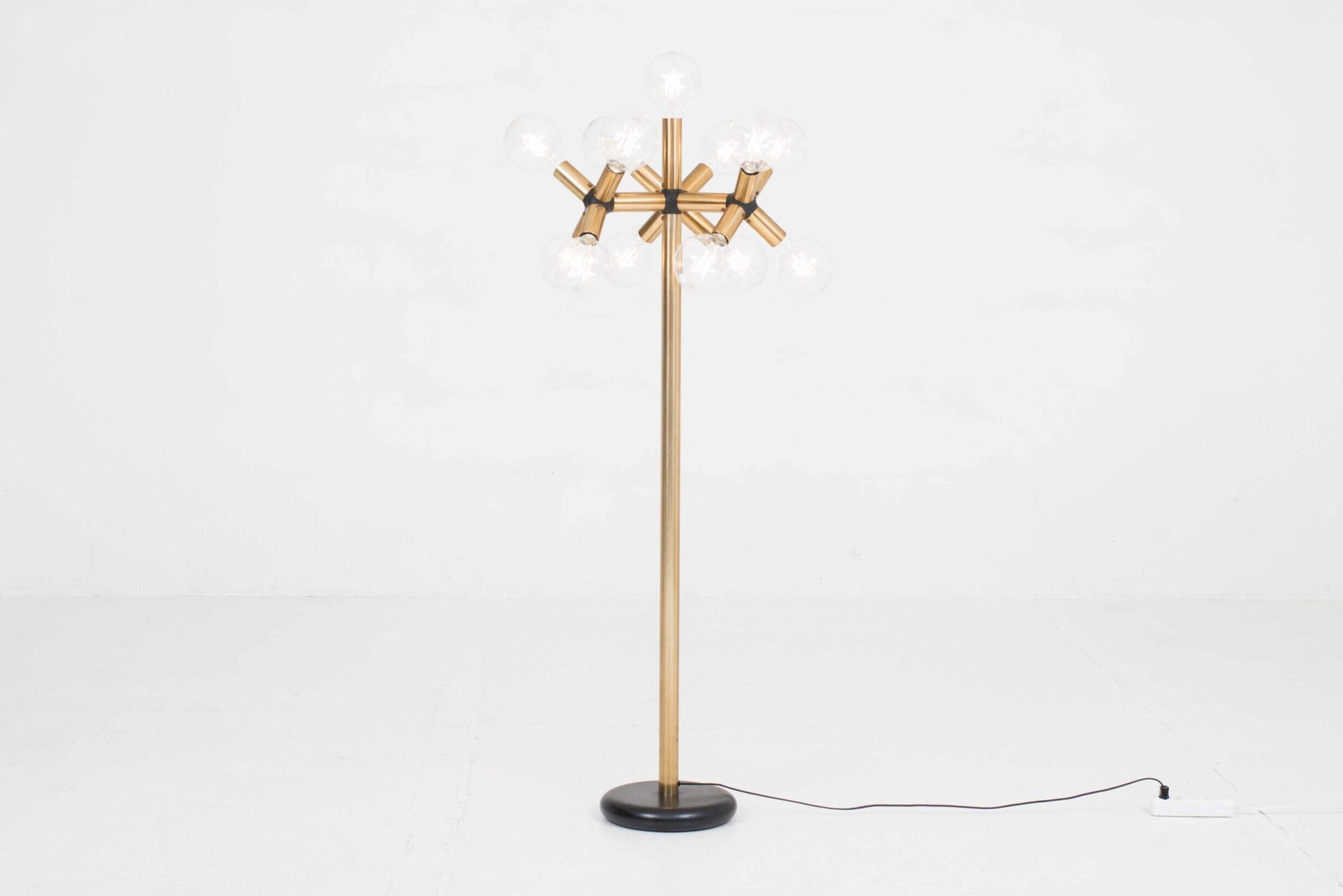 Vintage Stehleuchte Atomic Lamp von Robert und Trix Haussmann für Swisslamps