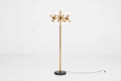 Vintage Stehleuchte Atomic Lamp von Robert und Trix Haussmann für Swisslamps