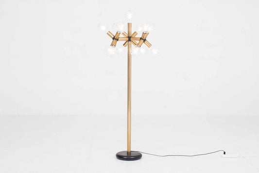 Vintage Stehleuchte Atomic Lamp von Robert und Trix Haussmann für Swisslamps