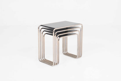 Vintage Beistelltisch Set von 4 von Marcel Breuer für Tecta