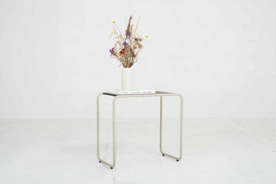 Vintage Beistelltisch Thonet B9 D Outdoor von Marcel Breuer neuwertig