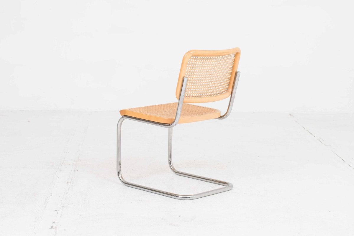 Vintage Freischwinger S32 von Marcel Breuer für Thonet Set von 4