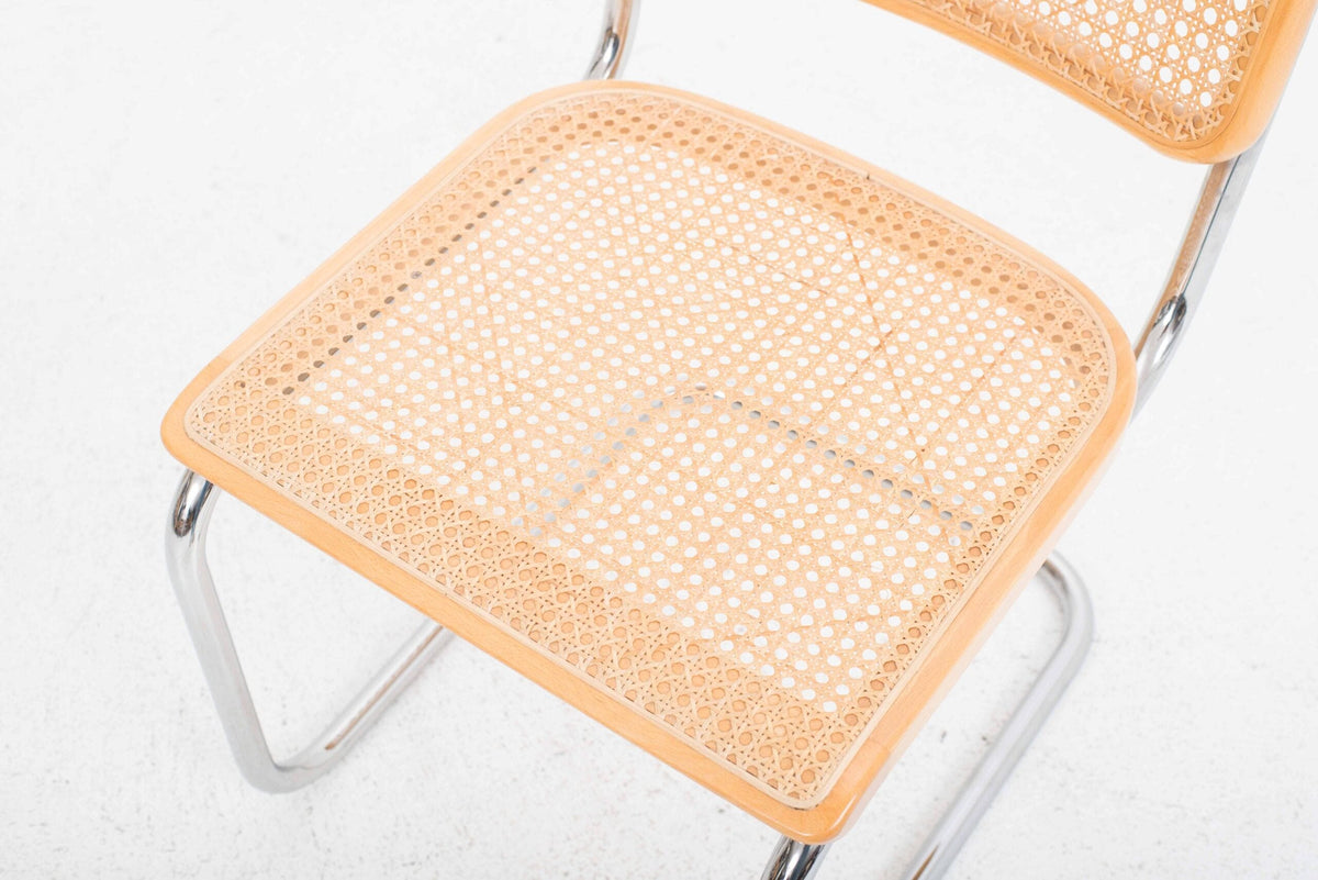 Vintage Freischwinger S32 von Marcel Breuer für Thonet Set von 4