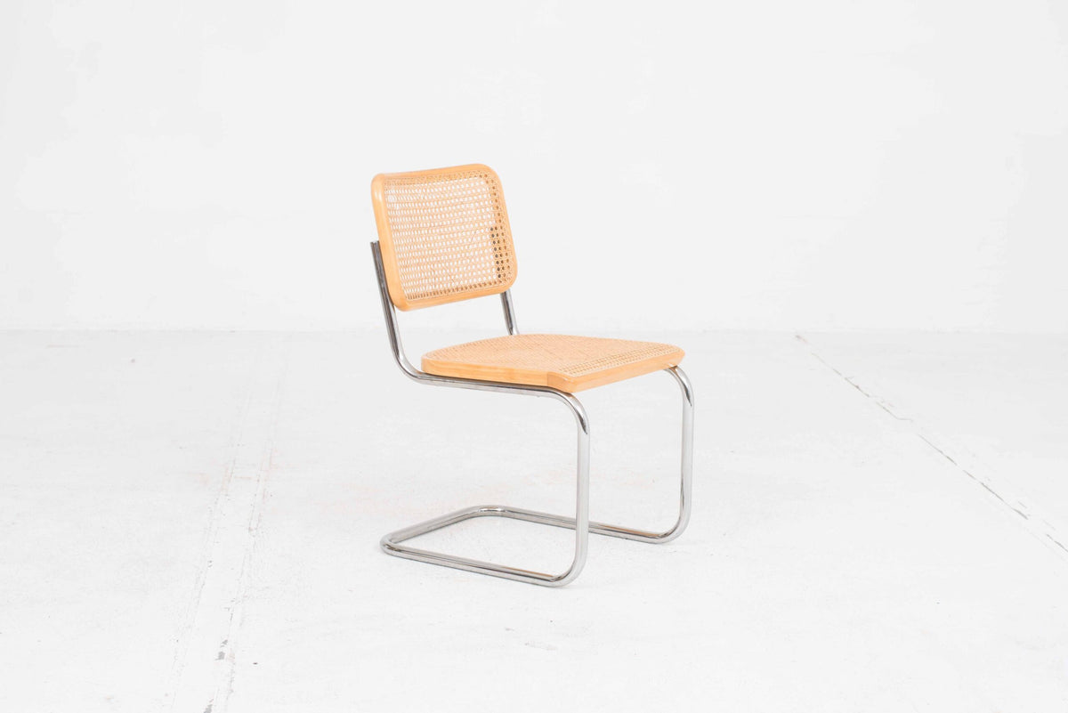 Vintage Freischwinger S32 von Marcel Breuer für Thonet Set von 4