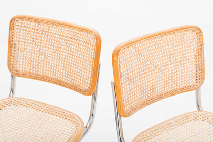 Vintage Freischwinger S32 von Marcel Breuer für Thonet