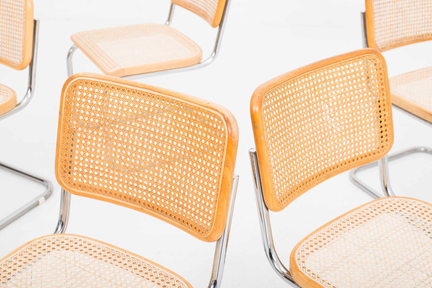 Vintage Freischwinger S32 von Marcel Breuer für Thonet