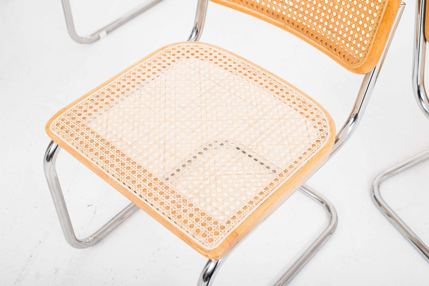 Vintage Freischwinger S32 von Marcel Breuer für Thonet