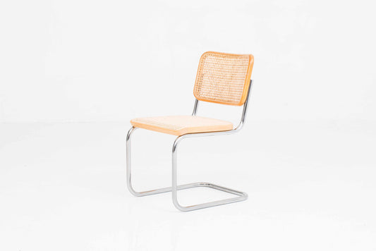 Vintage Freischwinger S32 von Marcel Breuer für Thonet