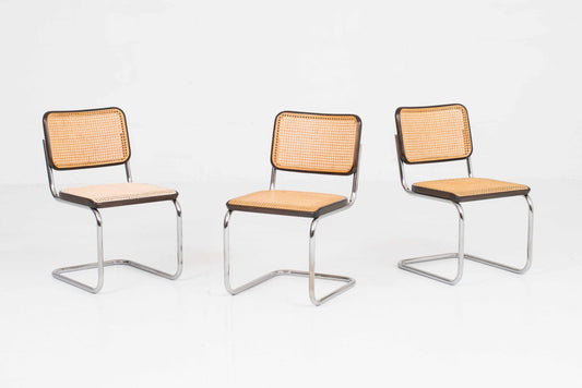 Vintage Freischwinger S32 von Marcel Breuer für Thonet