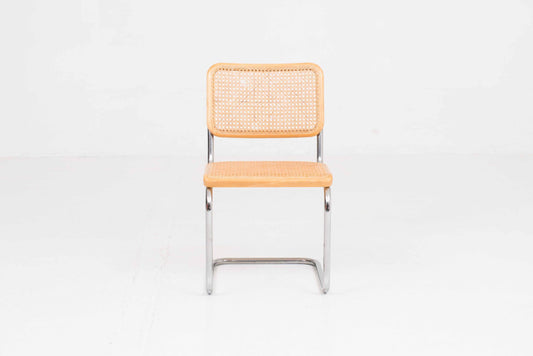 Vintage Stuhl S32 von Marcel Breuer für Thonet helles Holz natur