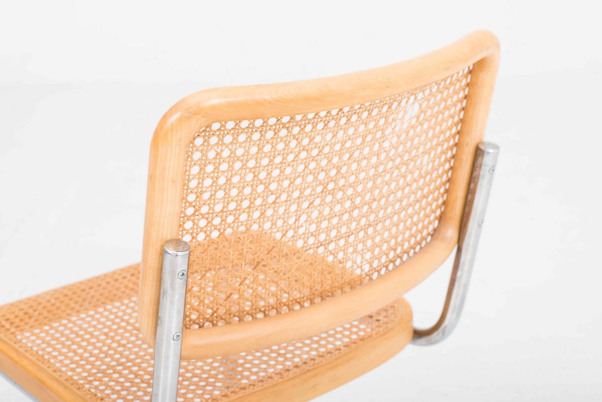 Vintage Stuhl S32 von Marcel Breuer für Thonet helles Holz natur