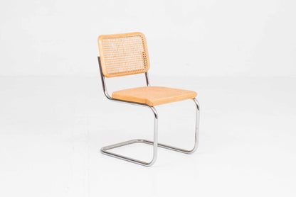 Vintage Stuhl S32 von Marcel Breuer für Thonet helles Holz natur