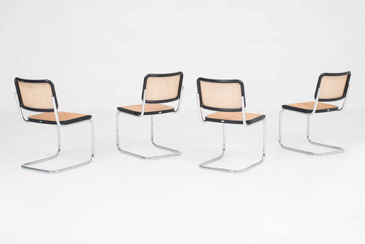 Set von 4 Vintage Stuhl S32 von Marcel Breuer für Thonet