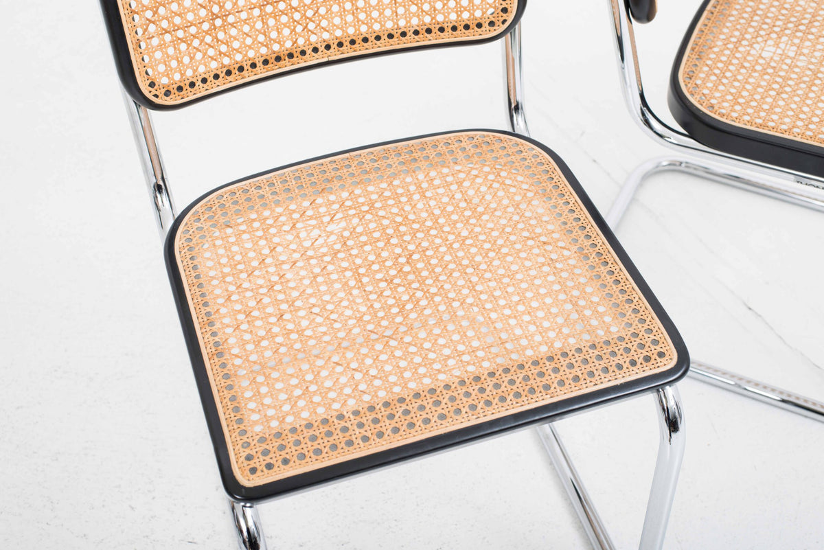 Set von 4 Vintage Stuhl S32 von Marcel Breuer für Thonet