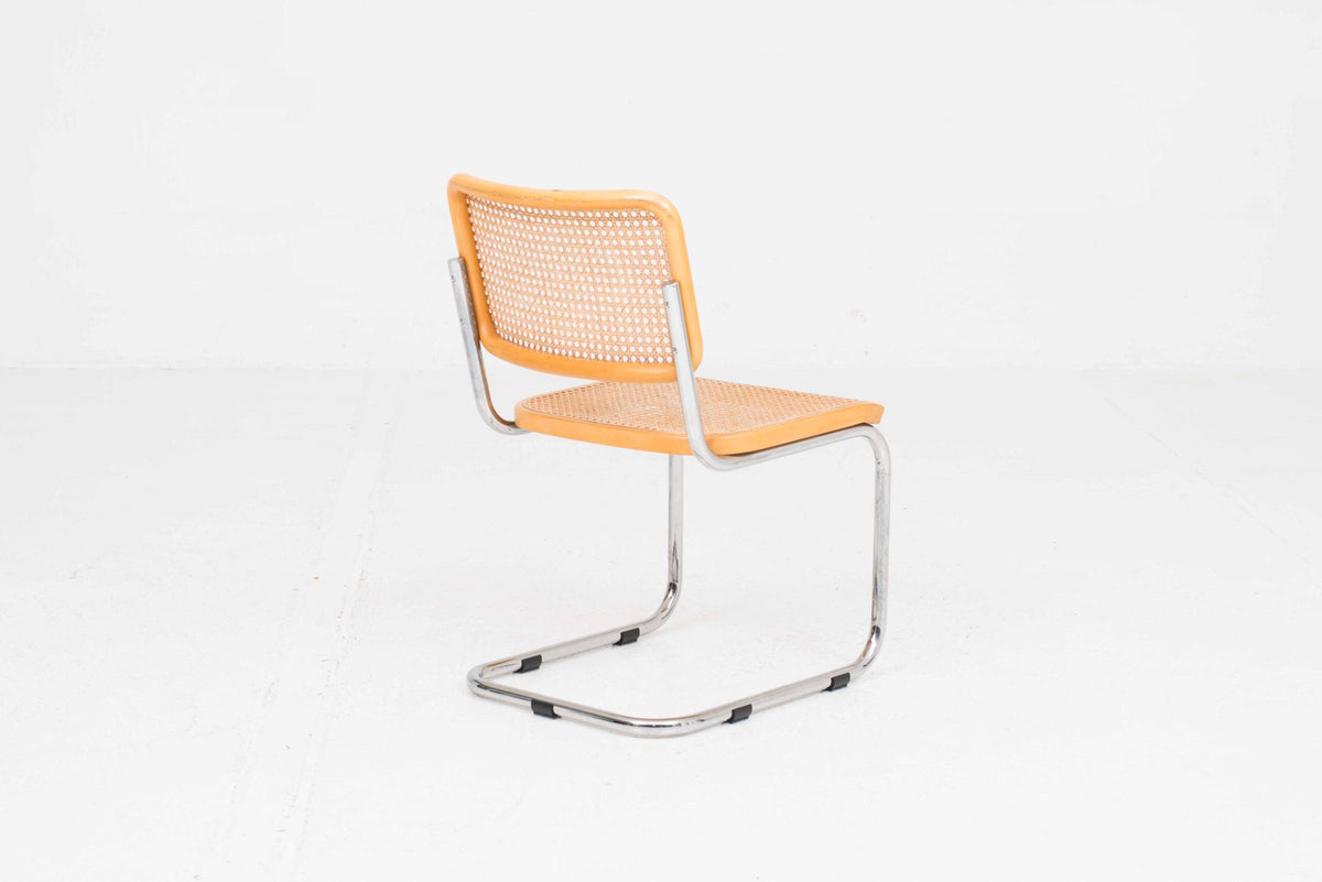 Freischwinger Stuhl S32 von Marcel Breuer für Thonet