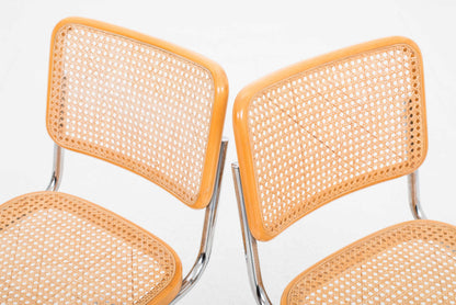 Freischwinger Stuhl S32 von Marcel Breuer für Thonet