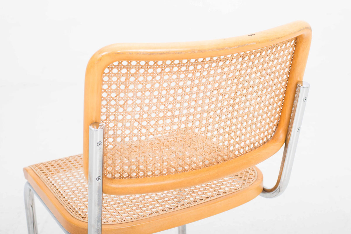 Freischwinger Stuhl S32 von Marcel Breuer für Thonet