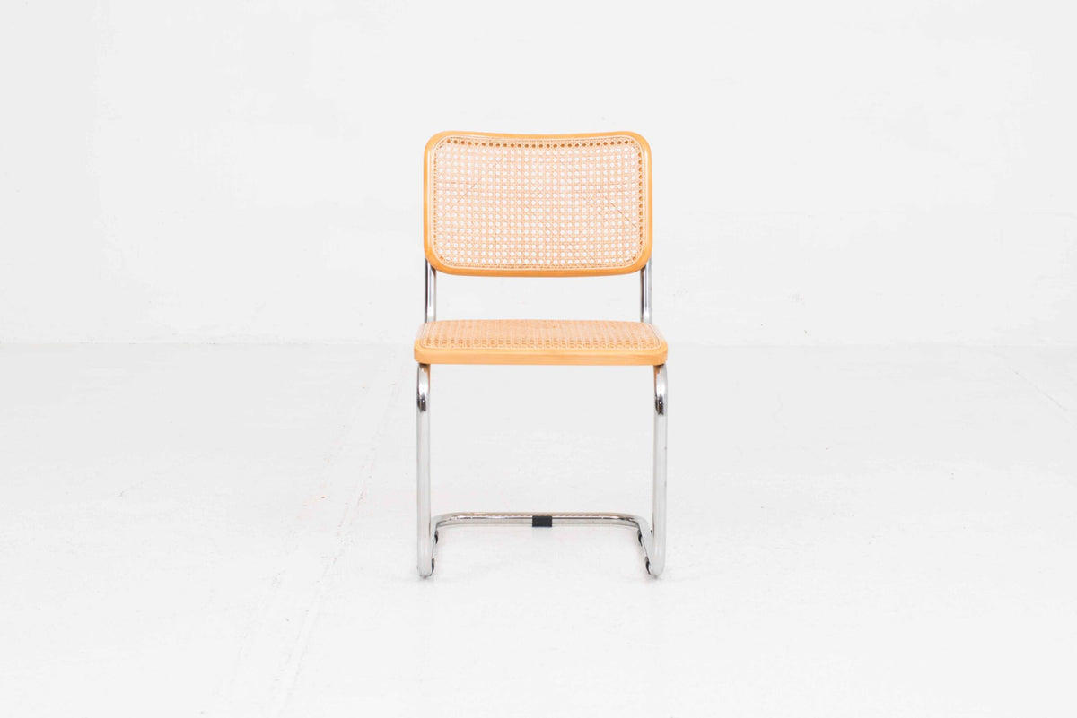 Freischwinger Stuhl S32 von Marcel Breuer für Thonet