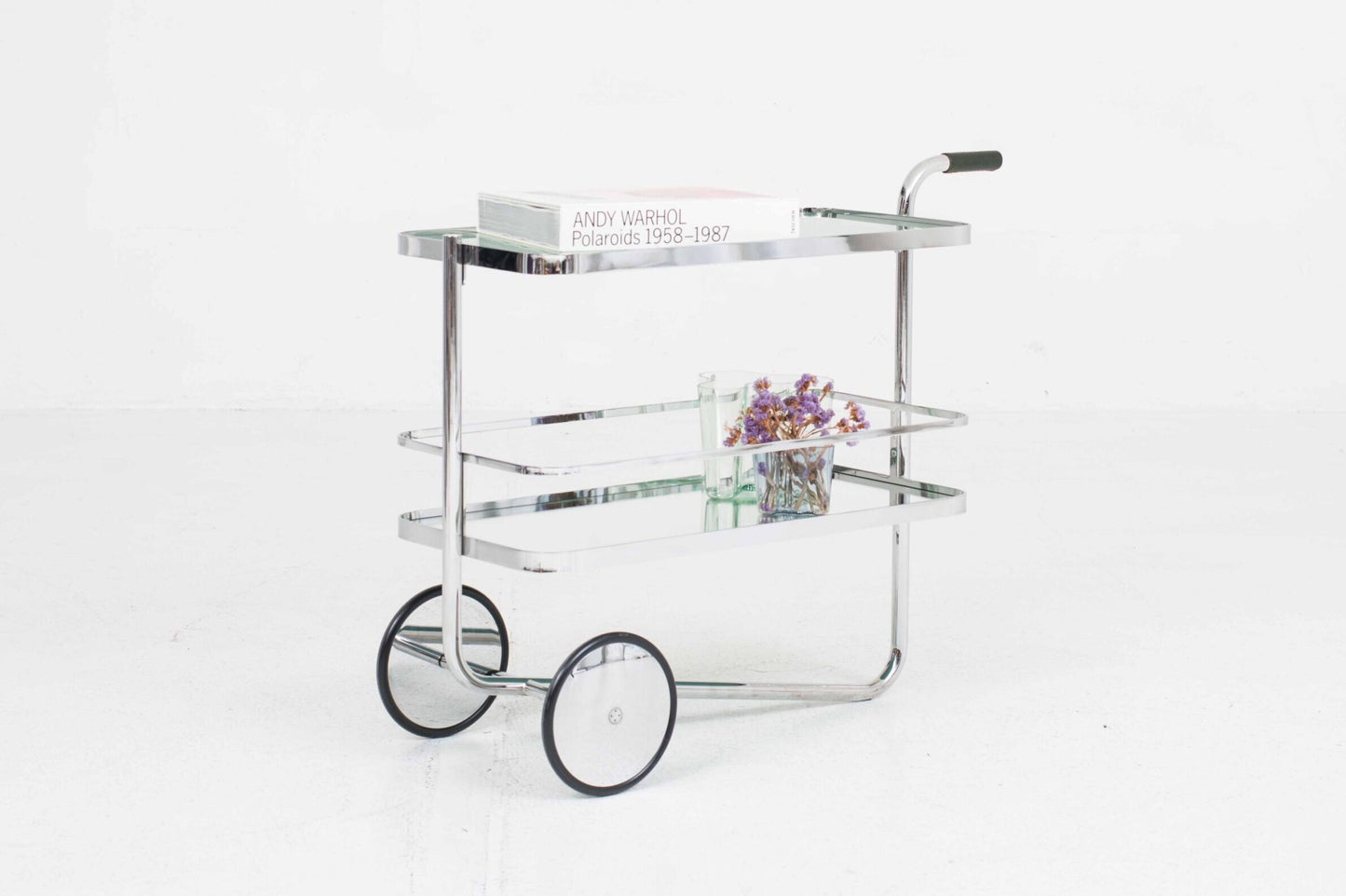 Vintage Barwagen S 179 von Mies van der Rohe für Thonet x Tanqueray