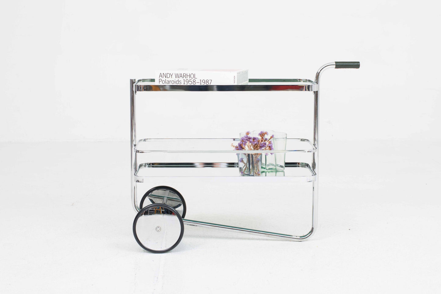 Vintage Barwagen S 179 von Mies van der Rohe für Thonet x Tanqueray