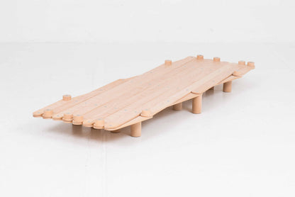 Scherenbett von Kurt Thut für Thut, Buche natur