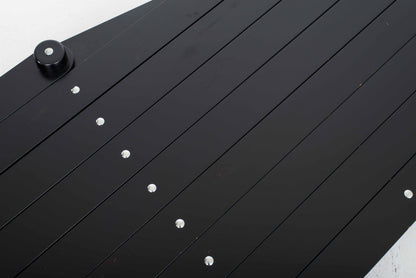 Vintage Scherenbett Thut von Kurt Thut für Thut in Schwarz