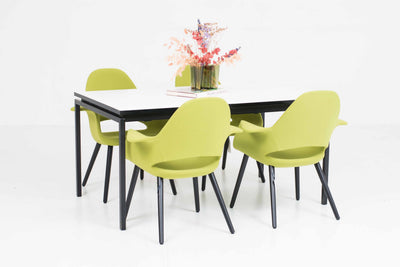 Vintage extendable table 1010 by Ulrich P. Wieser for WB Form