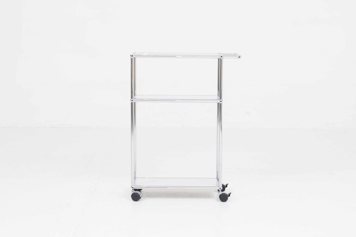 Vintage Tisch USM von Paul Schärer und Fritz Haller für USM Lichtgrau