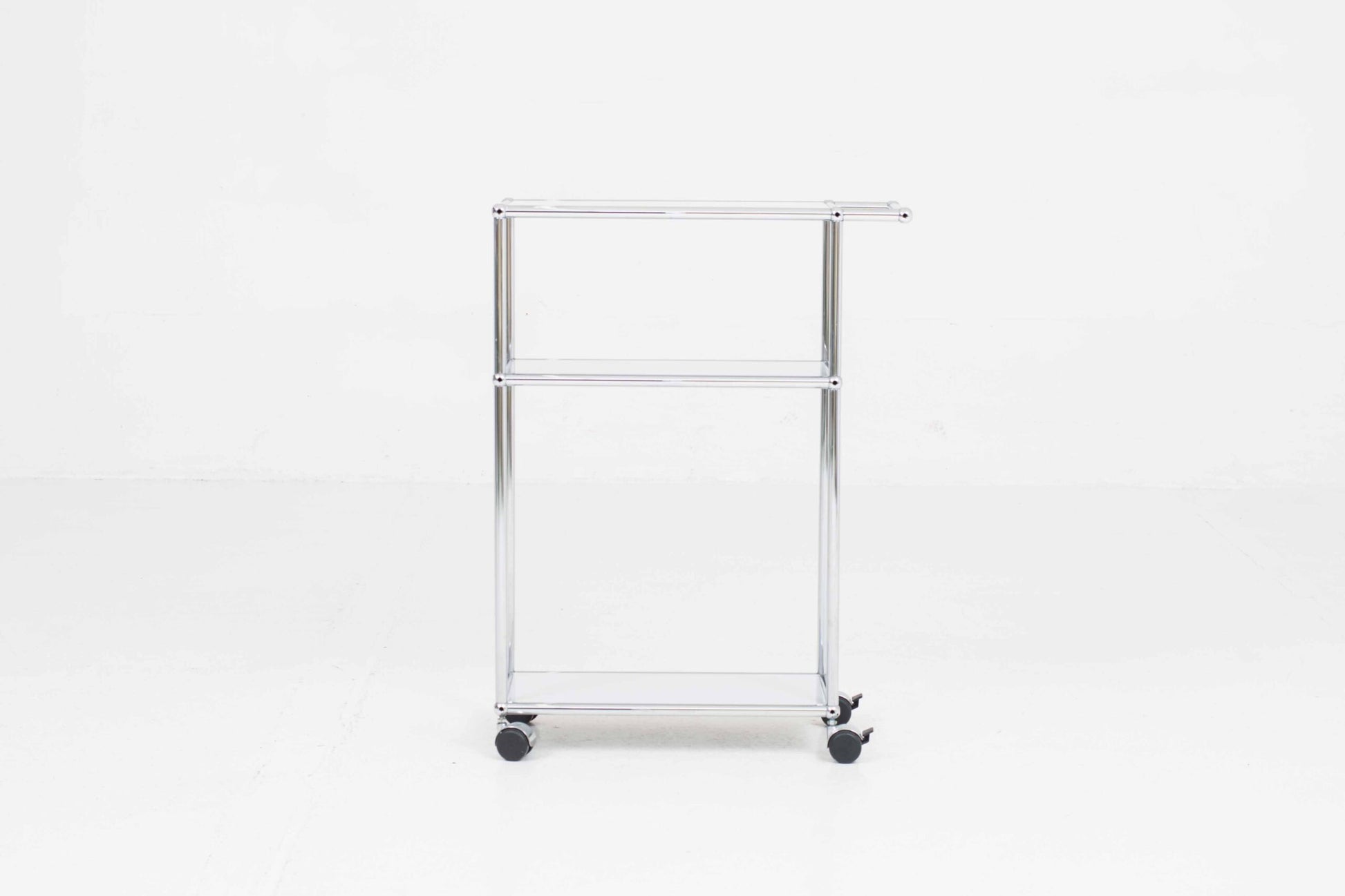 Vintage Tisch USM von Paul Schärer und Fritz Haller für USM Lichtgrau