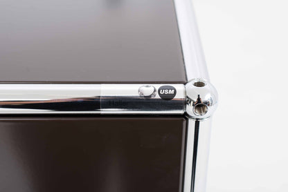 Vintage Kommode von USM in Braun