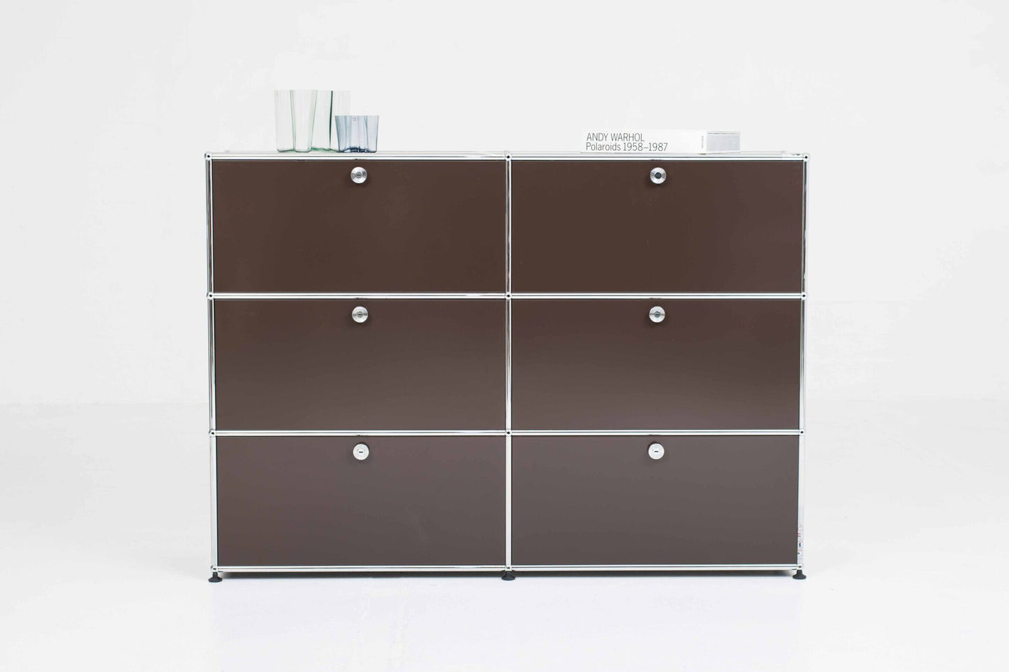 Vintage Kommode von USM in Braun