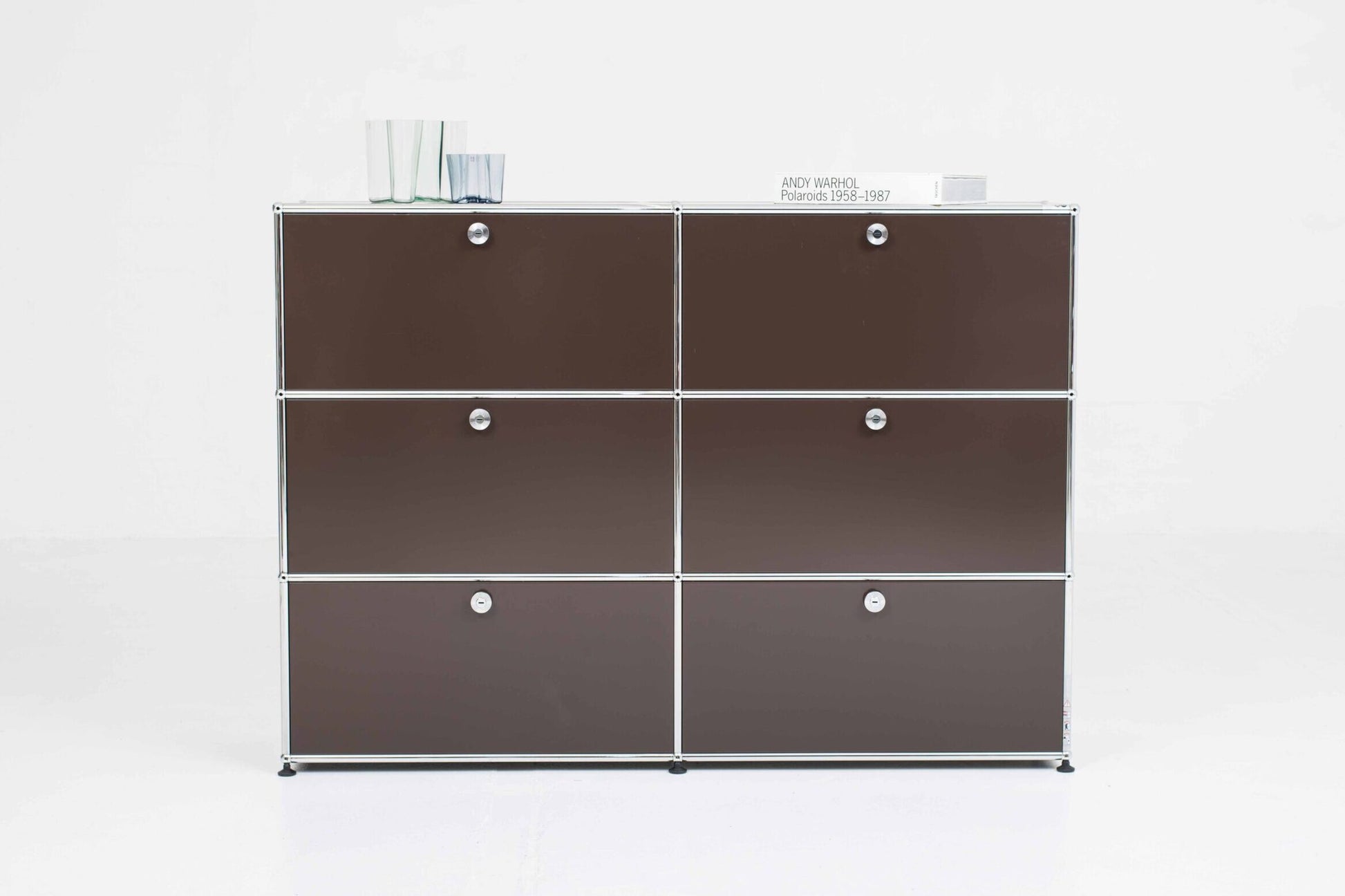 Vintage Kommode von USM in Braun