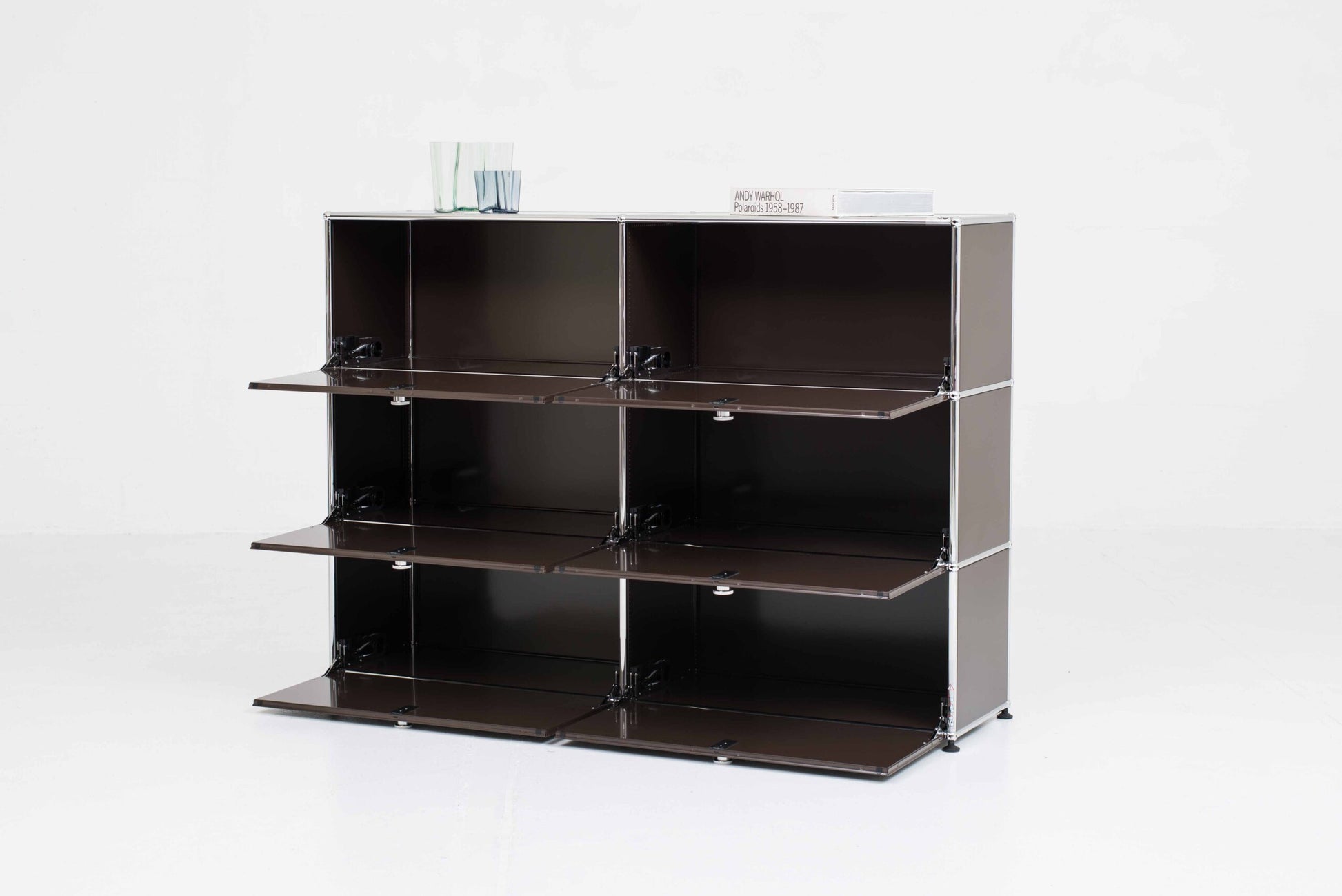 Vintage Kommode von USM in Braun