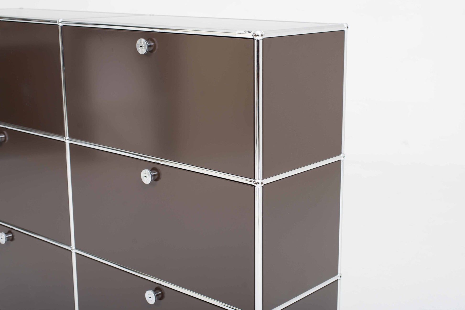 Vintage Kommode von USM in Braun