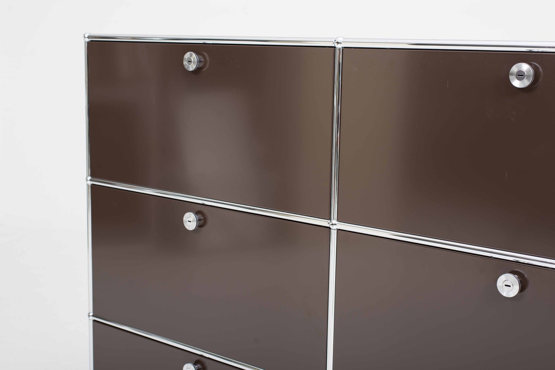 Vintage Kommode von USM in Braun